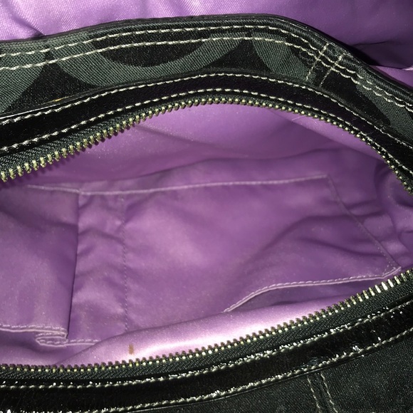 Vintage Black Coach Bag - Picture 3 of 3